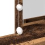 Mesa de Maquillaje con Espejo y Luces LED Madera Vieja Madera Ingenierizada de , Tocadores para dormitorios - Ref: Foro24-862...