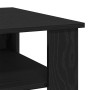 Mesa de café negra de roble 60x60x42 cm, hecha de madera de , Mesas de centro - Ref: Foro24-862406, Precio: 52,51 €, Descuent...