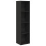 Gabinete de Libros/Gabinete de TV Roble Negro 36x30x143 cm de , Estantes y estanterías - Ref: Foro24-862409, Precio: 72,88 €,...