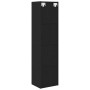 Gabinete de Libros/Gabinete de TV Roble Negro 36x30x143 cm de , Estantes y estanterías - Ref: Foro24-862409, Precio: 72,88 €,...