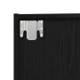 Gabinete de Libros/Gabinete de TV Roble Negro 36x30x143 cm de , Estantes y estanterías - Ref: Foro24-862409, Precio: 72,88 €,...