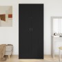 Armario Negro Roble 90x52x200 cm Madera peinada de , Armarios roperos - Ref: Foro24-862436, Precio: 220,28 €, Descuento: %