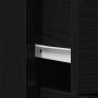 Buffet Negro Roble 60x30x75 cm Madera de , Aparadores - Ref: Foro24-862448, Precio: 82,86 €, Descuento: -5%%