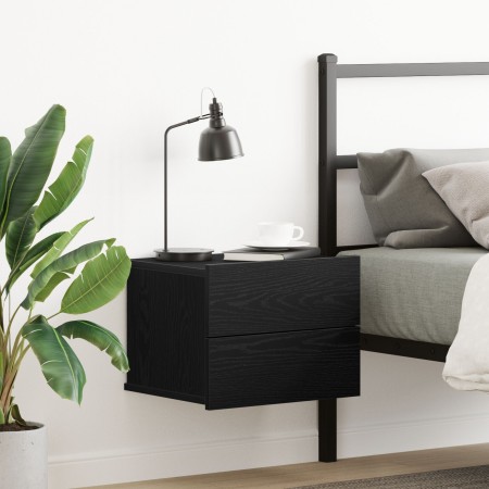 Mesa de noche  de Nogal Negro 40x30x30 cm de madera | Foro24.es | Tu tienda online para hogar, jardín y más Foro24.es