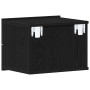 Mesa de noche  de Nogal Negro 40x30x30 cm de madera | Foro24.es | Tu tienda online para hogar, jardín y más Foro24.es