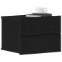Mesas de Noche 2 pcs Negro Roble 40x30x30 cm Madera Elaborada de , Mesitas de noche - Ref: Foro24-862460, Precio: 91,96 €, De...