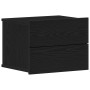 Mesas de Noche 2 pcs Negro Roble 40x30x30 cm Madera Elaborada de , Mesitas de noche - Ref: Foro24-862460, Precio: 91,96 €, De...