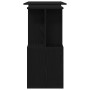 Escritorio Negro Roble 200x50x76 cm Madera Elaborada de , Escritorios - Ref: Foro24-862465, Precio: 134,85 €, Descuento: -5%%