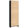 Estantería de Roble Negra - 60x24x176 cm de , Librerías y estanterías - Ref: Foro24-862468, Precio: 89,02 €, Descuento: %