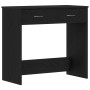 Escritorio Negro Roble 80x40x75 cm Madera Fabricada de , Escritorios - Ref: Foro24-862480, Precio: 81,18 €, Descuento: -5%%
