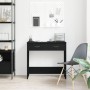 Escritorio Negro Roble 80x40x75 cm Madera Fabricada de , Escritorios - Ref: Foro24-862480, Precio: 81,18 €, Descuento: -5%%