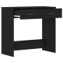 Escritorio Negro Roble 80x40x75 cm Madera Fabricada de , Escritorios - Ref: Foro24-862480, Precio: 81,18 €, Descuento: -5%%