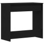 Escritorio Negro Roble 80x40x75 cm Madera Fabricada de , Escritorios - Ref: Foro24-862480, Precio: 81,18 €, Descuento: -5%%