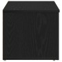 Mueble para TV en negro y roble, 80x34x30 cm, hecho de madera ingenierizada de , Muebles TV - Ref: Foro24-862484, Precio: 75,...