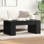 Mesa de Café Roble Negro 102x55x42 cm Madera Elaborada de , Mesas de centro - Ref: Foro24-862495, Precio: 76,19 €, Descuento: %
