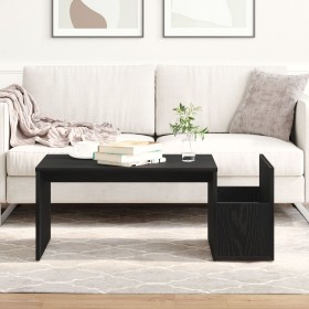 Comprar Mesa de café Negra de Roble 90x45x35 cm