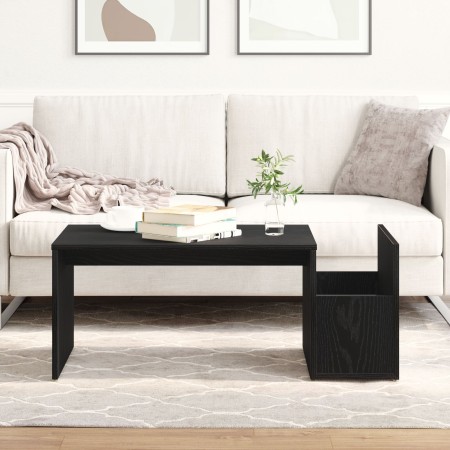 Mesa de café  Negra de Roble 90x45x35 cm de Madera Ingenierizada | Foro24.es | Tu tienda online para hogar, jardín y más Foro24.es