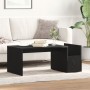 Mesa de café  Negra de Roble 90x45x35 cm de Madera Ingenierizada | Foro24.es | Tu tienda online para hogar, jardín y más Foro24.es