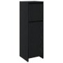 Armario de baño Negro Roble 30x30x95 cm Madera de , Muebles de baño - Ref: Foro24-862504, Precio: 66,60 €, Descuento: -5%%