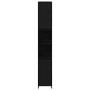 Armario de baño Negro Roble 30x30x183,5 cm Madera elaborada de , Muebles de baño - Ref: Foro24-862505, Precio: 92,20 €, Descu...