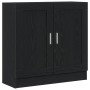 Estantería Negra Roble 82,5x30,5x80 cm Madera de , Librerías y estanterías - Ref: Foro24-862515, Precio: 78,42 €, Descuento: ...