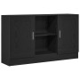 Credenza Negra de Roble 120x30,5x70 cm Madera de , Aparadores - Ref: Foro24-862521, Precio: 107,73 €, Descuento: %