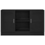 Mueble Auxiliar Roble Negro Madera de calidad y vidrio Mediano de , Aparadores - Ref: Foro24-862522, Precio: 114,57 €, Descue...