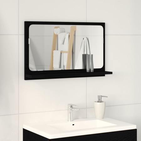 Espejo de baño  Negro Roble 60x10,5x37 cm Madera de ingeniería | Foro24.es | Tu tienda online para hogar, jardín y más Foro24.es