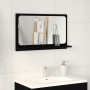 Espejo de baño  Negro Roble 60x10,5x37 cm Madera de ingeniería | Foro24.es | Tu tienda online para hogar, jardín y más Foro24.es