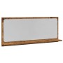 Espejo de baño de madera vintage 90x10,5x37 cm de , Tocadores de baño - Ref: Foro24-862526, Precio: 47,32 €, Descuento: -5%%
