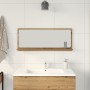 Espejo de baño de roble artesanal de 90x10,5x37 cm de , Tocadores de baño - Ref: Foro24-862527, Precio: 47,32 €, Descuento: -5%%