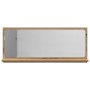Espejo de baño de roble artesanal de 90x10,5x37 cm de , Tocadores de baño - Ref: Foro24-862527, Precio: 47,32 €, Descuento: -5%%