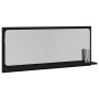 Espejo de baño Roble Negro 90x10.5x37 cm de madera de ingeniería de , Tocadores de baño - Ref: Foro24-862528, Precio: 48,48 €...