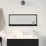 Espejo de baño Roble Negro 90x10.5x37 cm de madera de ingeniería de , Tocadores de baño - Ref: Foro24-862528, Precio: 48,48 €...