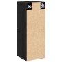 Armario de pared para baño Negro Roble 30x30x80 cm Madera Fabricada de , Muebles de baño - Ref: Foro24-862531, Precio: 48,41 ...