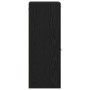 Armario de pared para baño Negro Roble 30x30x80 cm Madera Fabricada de , Muebles de baño - Ref: Foro24-862531, Precio: 48,41 ...
