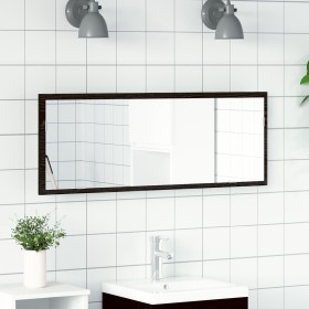 Comprar Espejo de baño LED Negro Roble 100x8,5x37