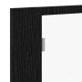 Espejo de baño LED con armario Negro Roble 60x12x45 cm de madera de , Tocadores de baño - Ref: Foro24-862550, Precio: 62,76 €...