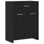 Armario de baño Negro Roble 60x33x80 cm Madera de , Muebles de baño - Ref: Foro24-862551, Precio: 75,23 €, Descuento: -5%%