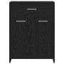 Armario de baño Negro Roble 60x33x80 cm Madera de , Muebles de baño - Ref: Foro24-862551, Precio: 75,23 €, Descuento: -5%%
