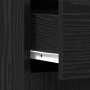 Armario de baño Negro Roble 60x33x80 cm Madera de , Muebles de baño - Ref: Foro24-862551, Precio: 75,23 €, Descuento: -5%%