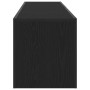Mueble para TV con luces LED en negro y roble de 120x35x40 cm de , Muebles TV - Ref: Foro24-862552, Precio: 92,12 €, Descuent...