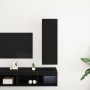 Mueble de TV de pared en Roble Negro de  30,5x30x90 cm de madera | Foro24.es | Tu tienda online para hogar, jardín y más Foro24.es