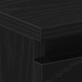 Cajoneras de Noche 2 piezas Negro Roble 40x30x39 cm Madera elaborada de , Mesitas de noche - Ref: Foro24-862575, Precio: 69,9...