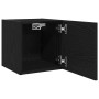 Gabinetes de TV Montados en la Pared  2 pcs Negro Roble 30,5x30x30 cm | Foro24.es | Tu tienda online para hogar, jardín y más Foro24.es