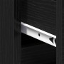 Gabinete de Noche con Pierna de Madera Roble Negro 40x35x69 cm de , Mesitas de noche - Ref: Foro24-862578, Precio: 78,01 €, D...