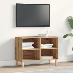 Gabinete de TV Roble Artesanal 69.5x30x50 cm Madera Elaborada de , Muebles TV - Ref: Foro24-862582, Precio: 52,02 €, Descuent...