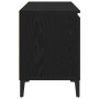 Mueble de TV Negro Roble 102x35x50 cm Madera de calidad de , Muebles TV - Ref: Foro24-862585, Precio: 88,14 €, Descuento: -5%%