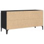 Mueble de TV Negro Roble 102x35x50 cm Madera de calidad de , Muebles TV - Ref: Foro24-862585, Precio: 88,14 €, Descuento: -5%%