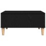 Mesa de Café en Negro y Roble, 60x60x30 cm, de Madera de Ingeniería de , Mesas de centro - Ref: Foro24-862586, Precio: 57,43 ...